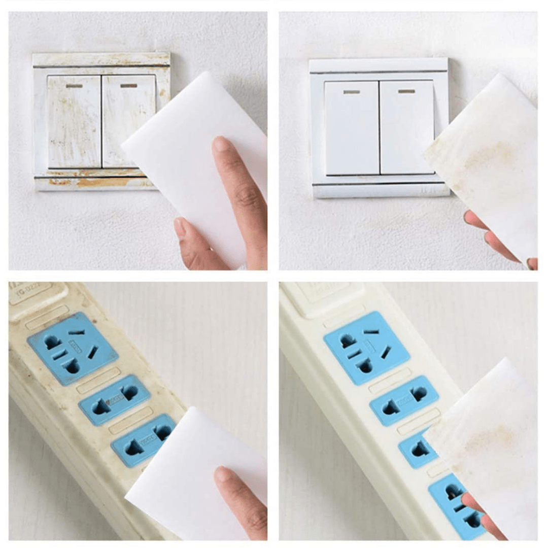 Esponjas SuperClean ¡Limpieza sin Químicos! (20 Unidades) - Muy Moderna Uruguay
