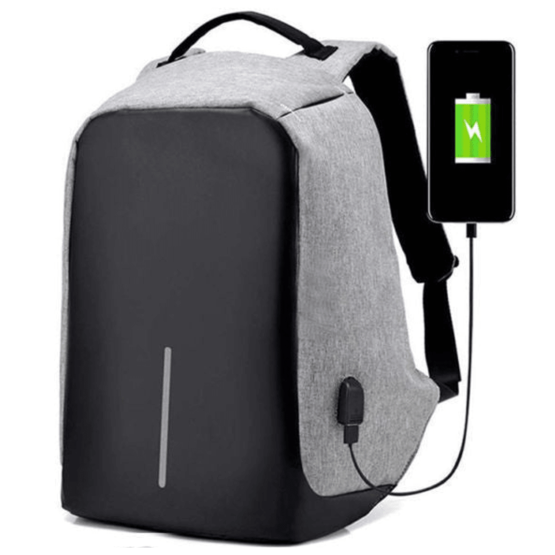 Mochila SafeBag Anti - Robo con Puerto USB - Muy Moderna Uruguay