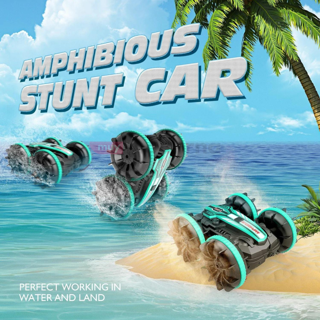 Auto Anfibio con Control Remoto ¡Para Tierra y Agua!