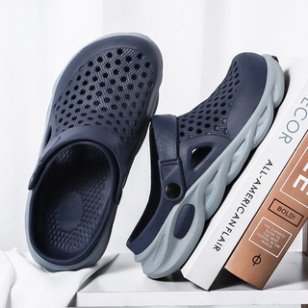 Sandalias con Ventilación y Suela Gruesa