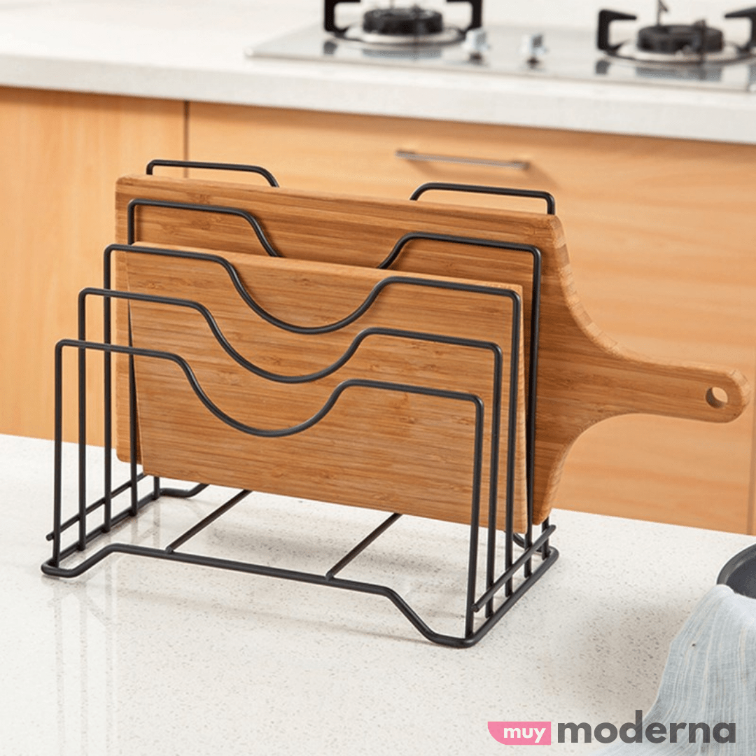 Soporte Organizador para Tablas y Tapas - Muy Moderna Uruguay