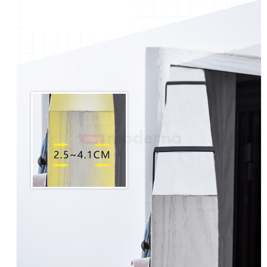 Perchero Extensible Para Colgar en Puertas - Muy Moderna Uruguay
