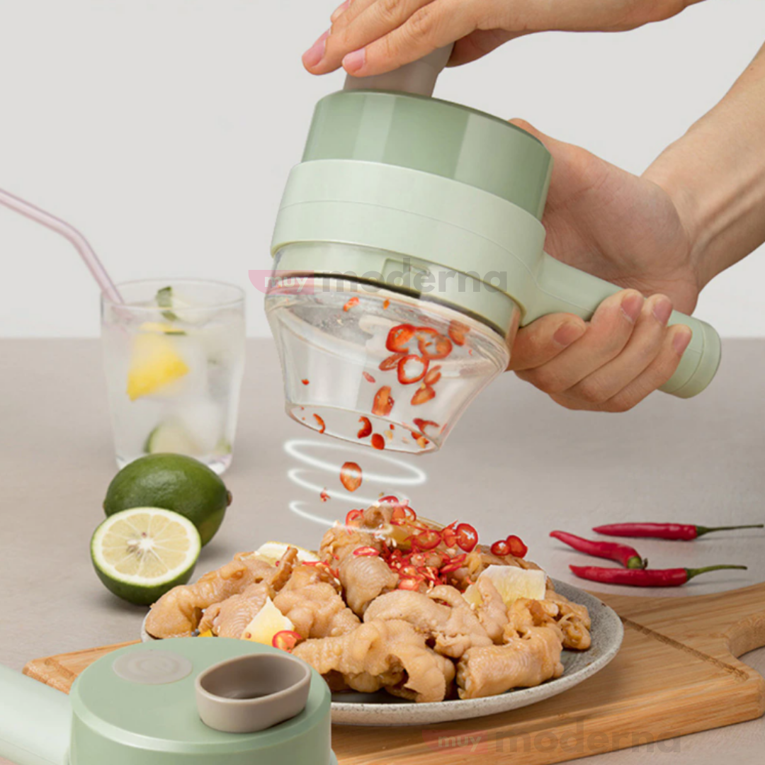 Cortador de Vegetales Recargable Food Chopper