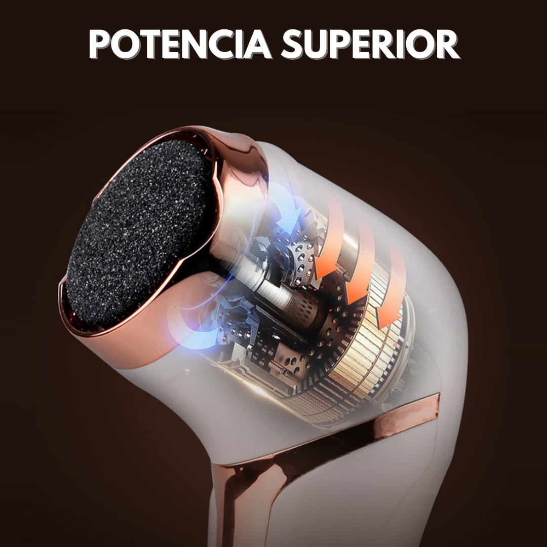 Kit Eliminador de Callos Recargable con Accesorios
