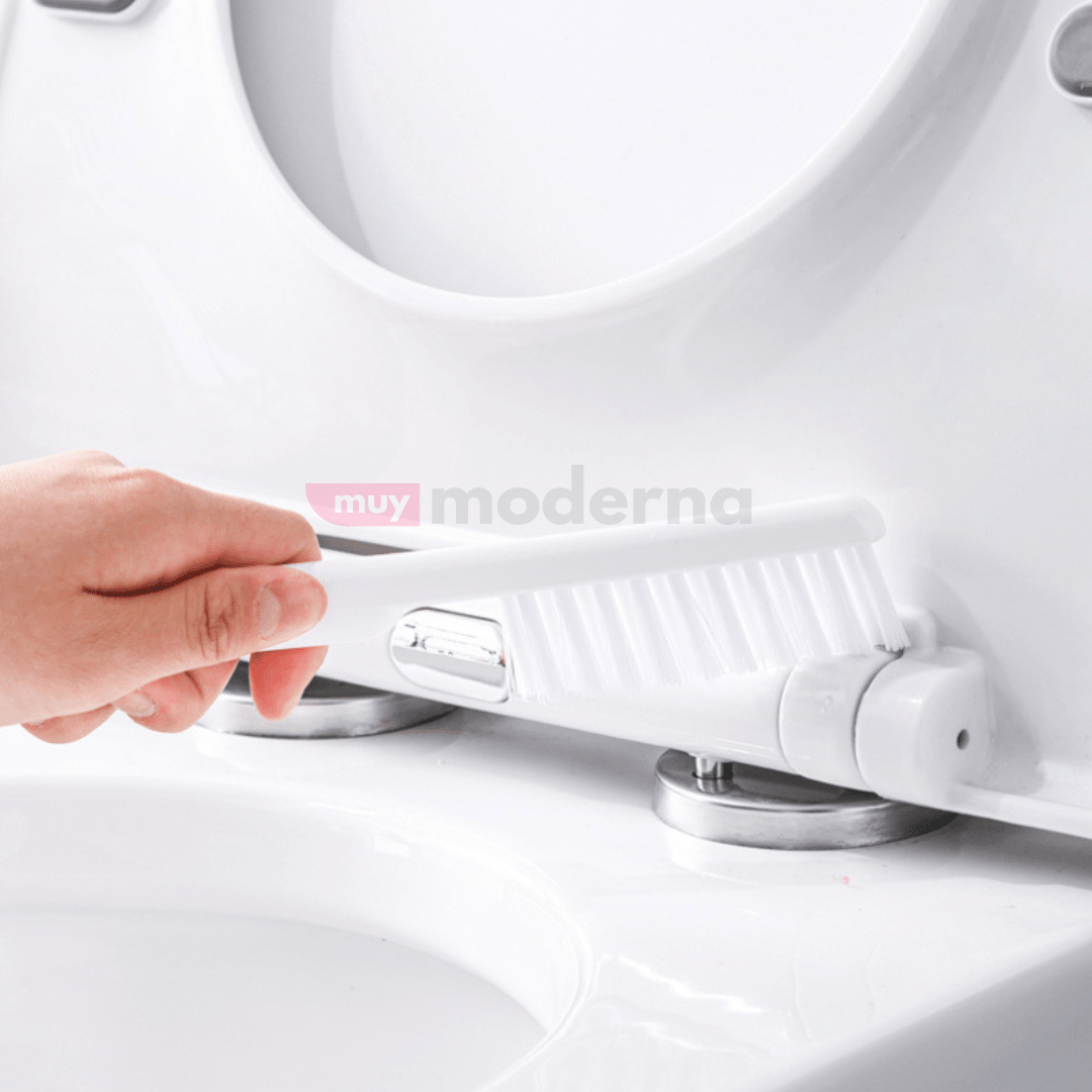 Cepillo de Silicona para Baño con Soporte - Muy Moderna Uruguay