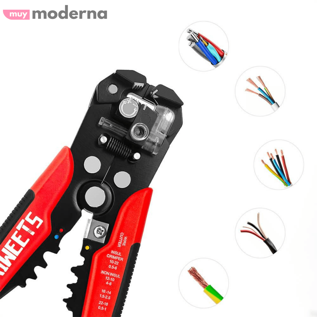 Pinza Pela Cables Multifunción - Muy Moderna Uruguay