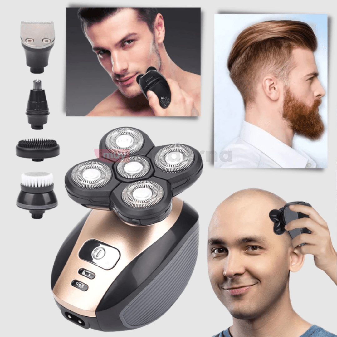 Afeitadora Multifunción 5 en 1 para Barba y Cabello - Muy Moderna Uruguay