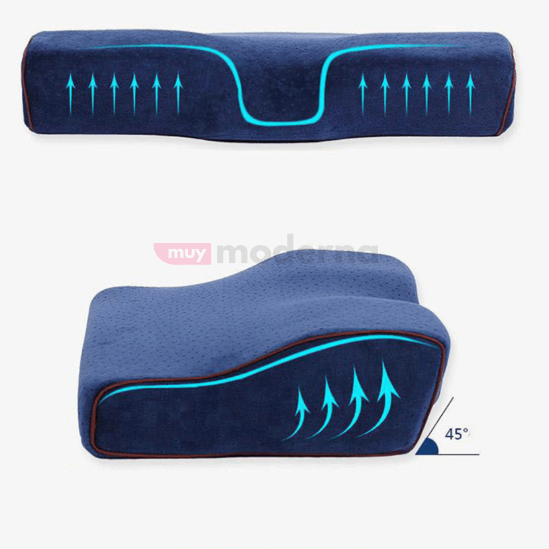 Almohada Cervical Premium Inteligente con Memoria y Gel Fresco - Muy Moderna Uruguay