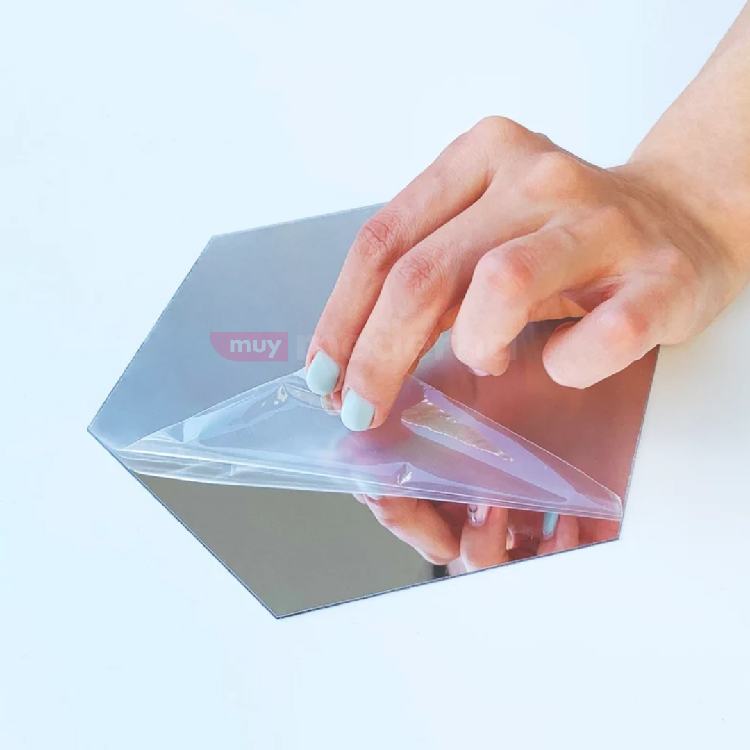 Espejos de Acrílico Hexagonales (12 Unidades)