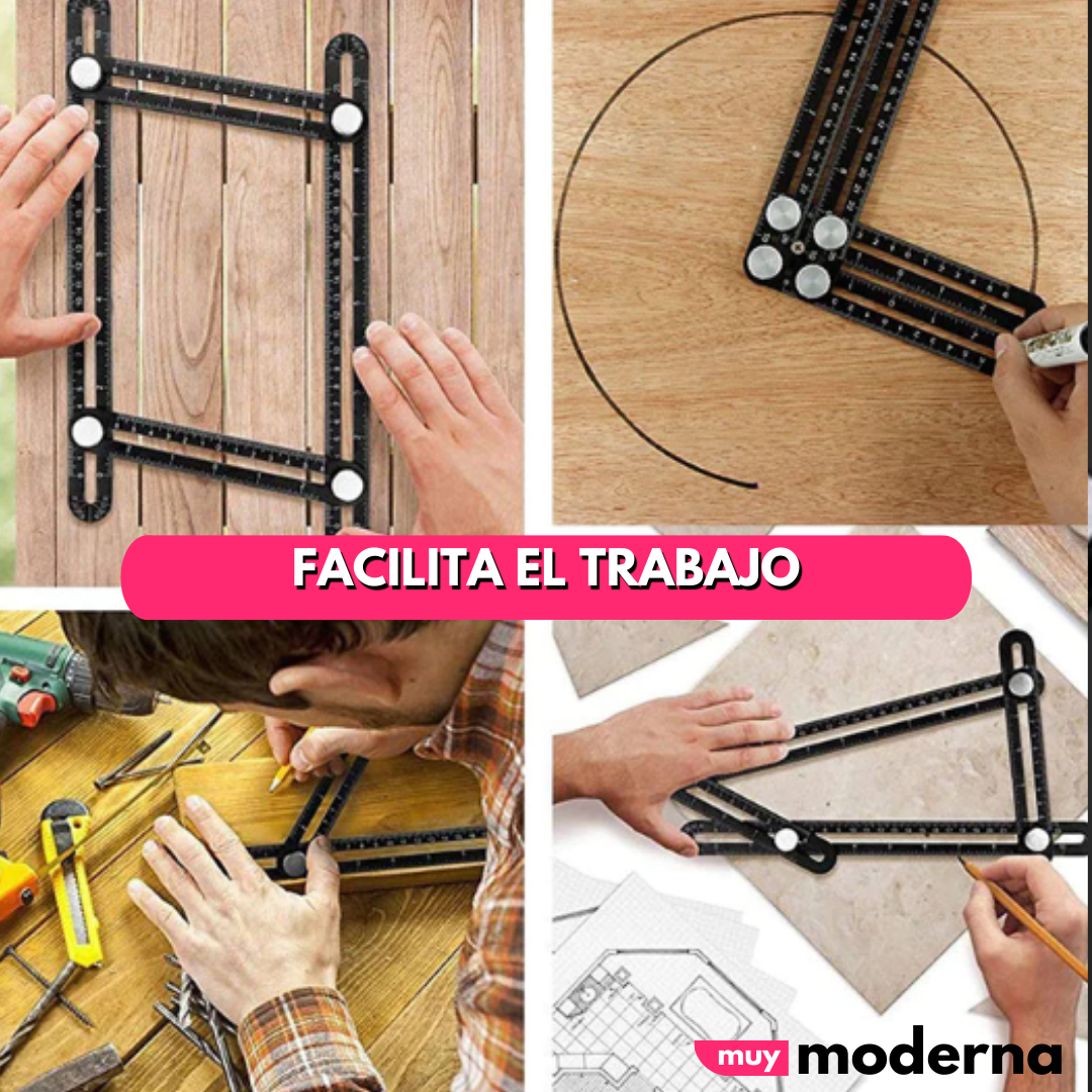 Regla Multi Ángulo de Aluminio