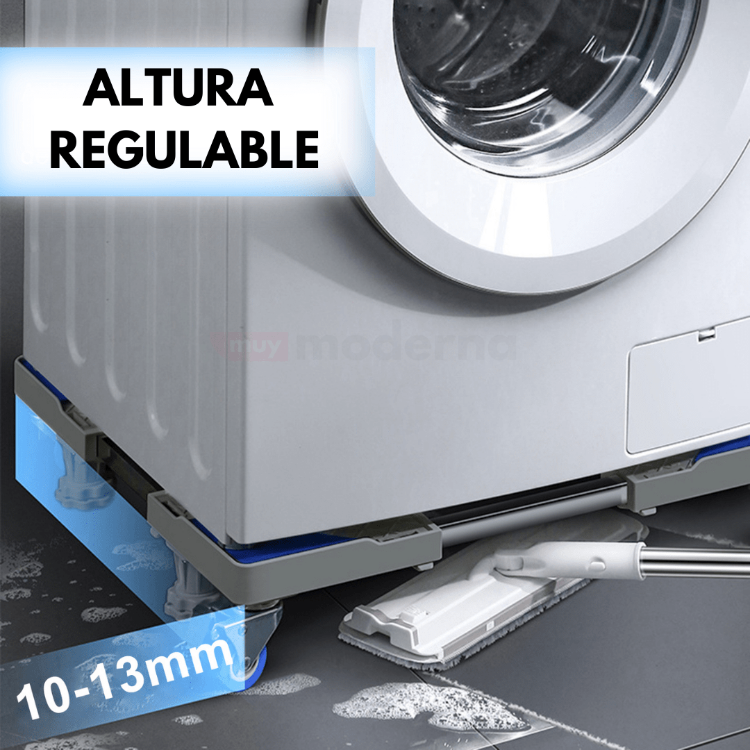 Soporte Reforzado Estabilizador con Ruedas para Electrodomésticos - Muy Moderna Uruguay