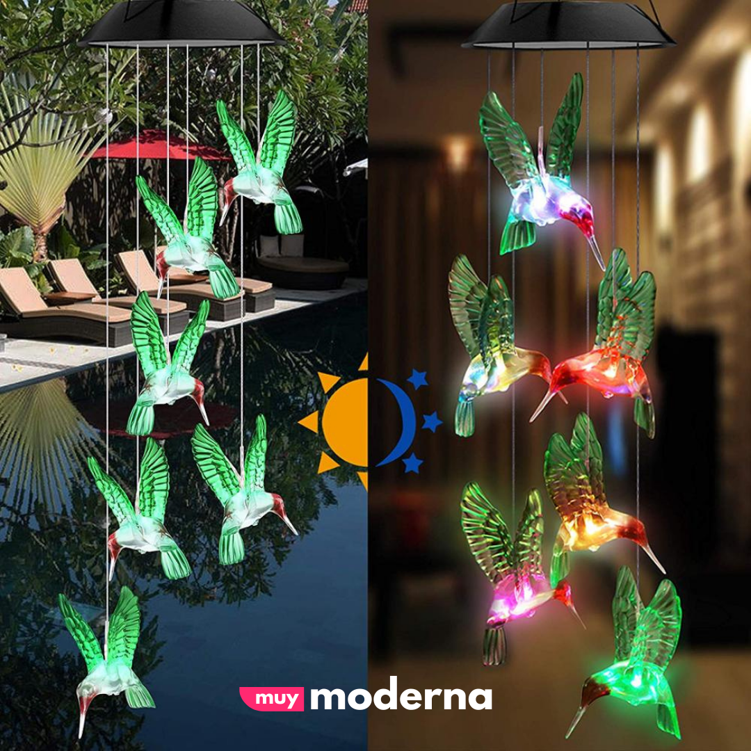 Llamador de Ángeles LED Solar - Muy Moderna Uruguay