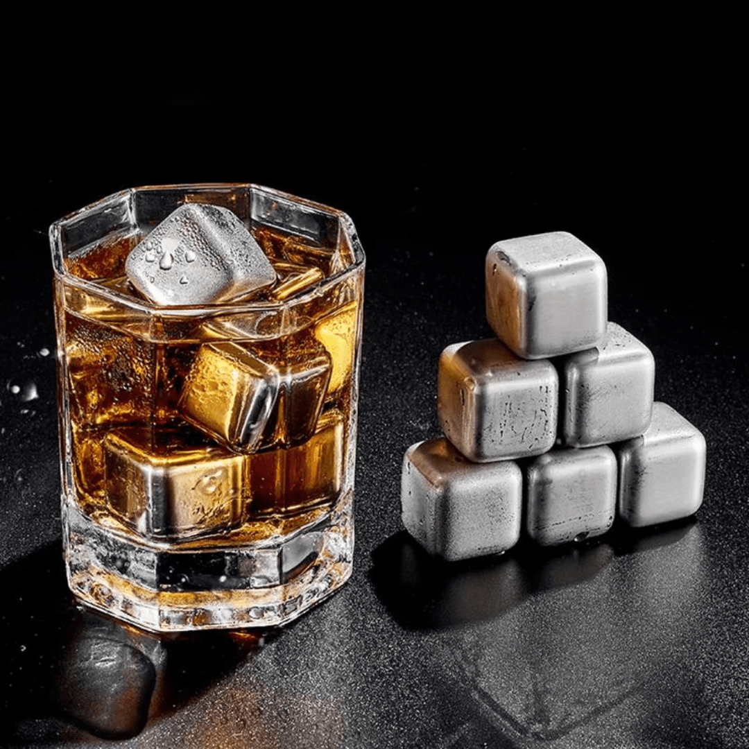 Cubos de Acero Inoxidable para Enfriar Bebidas - Muy Moderna Uruguay