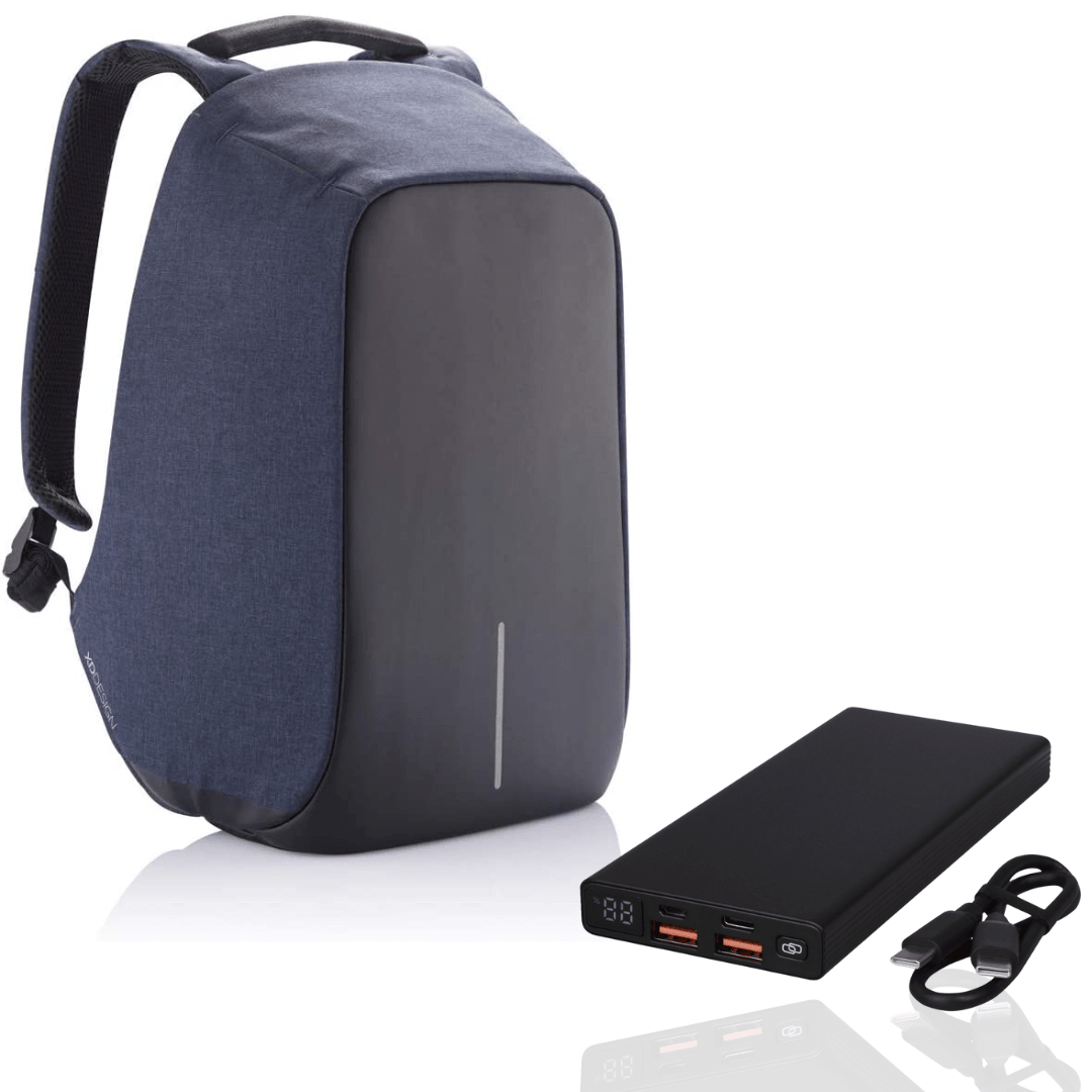 Mochila SafeBag Anti - Robo con Puerto USB - Muy Moderna Uruguay