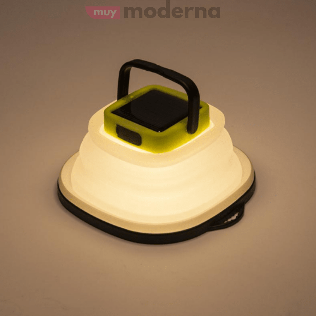 Farol Plegable de Carga Solar - Muy Moderna Uruguay