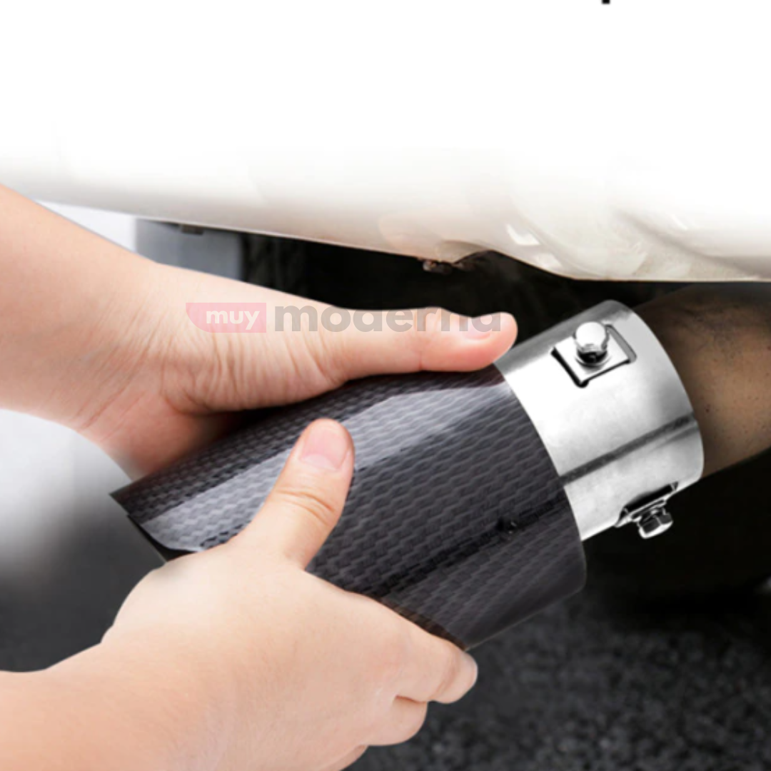 Caño de Escape Ajustable con Luz LED