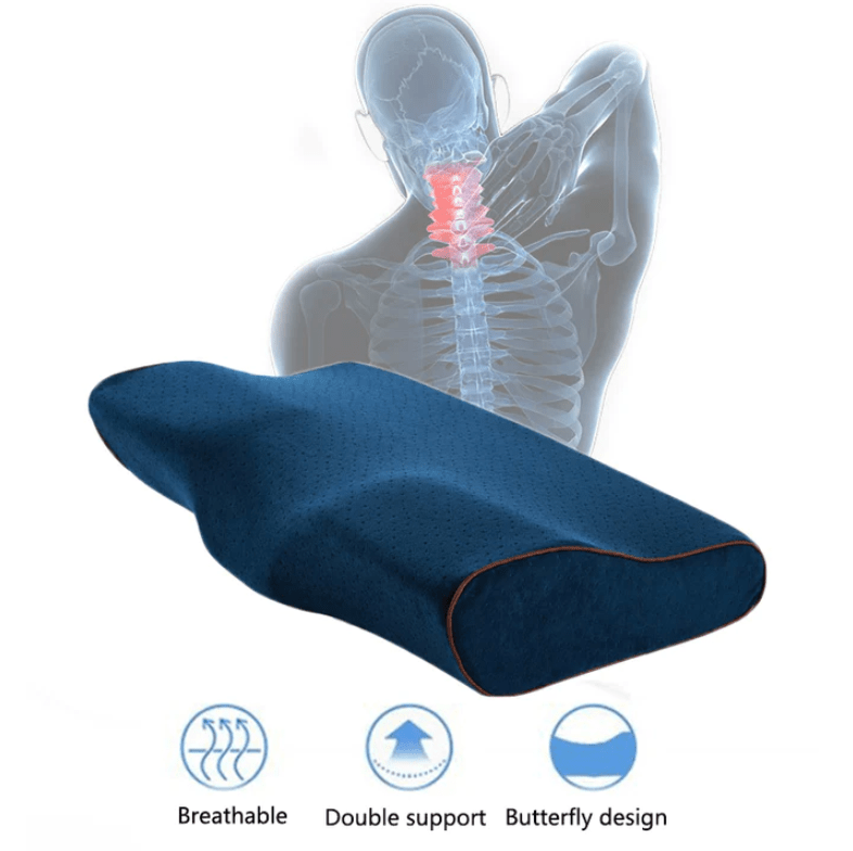 Almohada Cervical Premium Inteligente con Memoria y Gel Fresco - Muy Moderna Uruguay