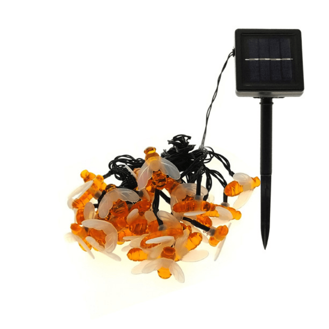 Guía De Abejas LED Solar para Jardín 5mts - Muy Moderna Uruguay