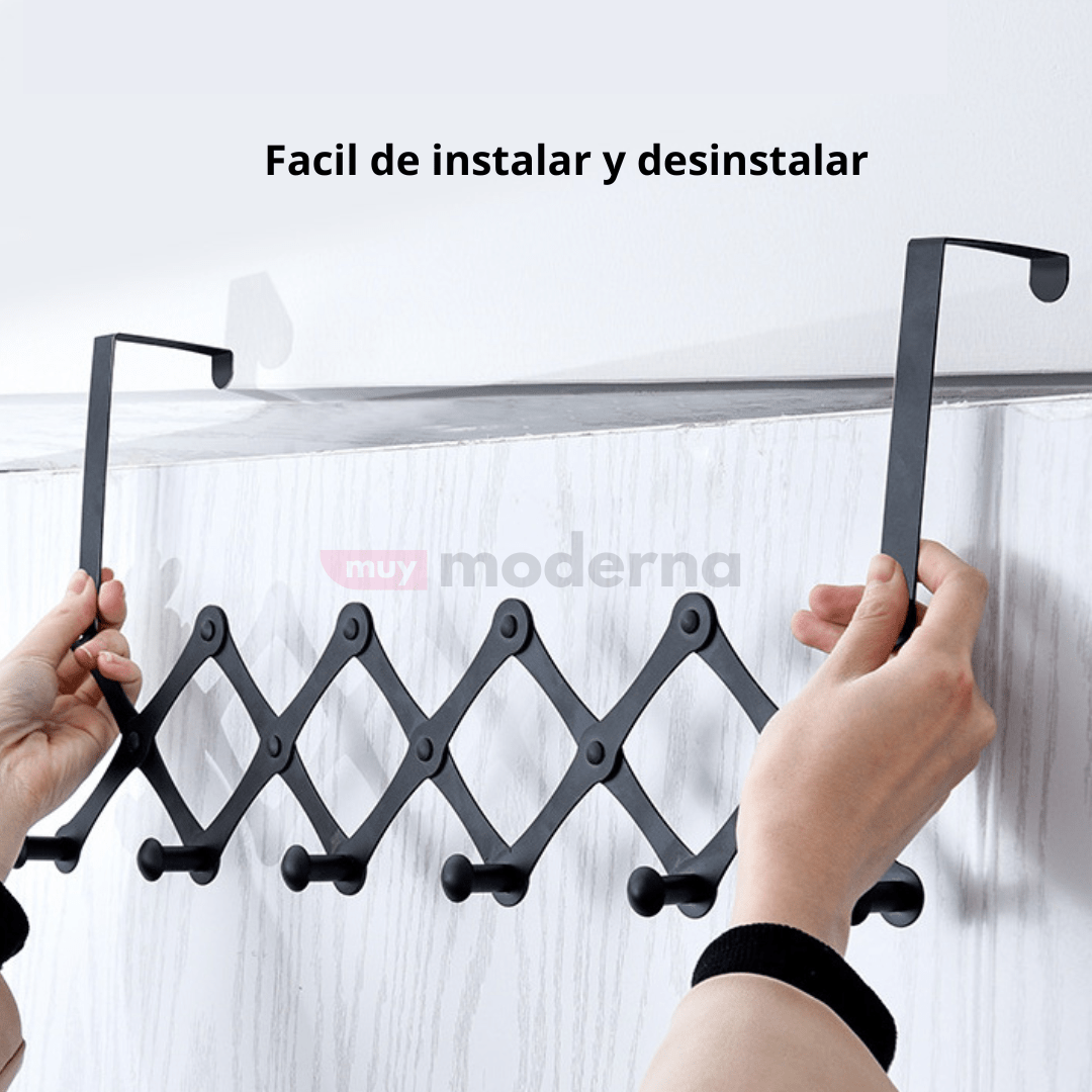 Perchero Extensible Para Colgar en Puertas - Muy Moderna Uruguay