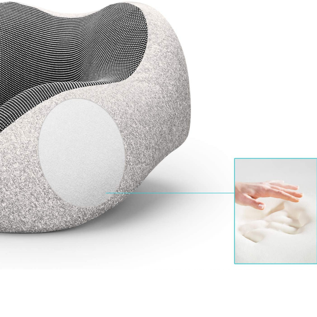 Almohadon de Viajes para Cuello Espuma Viscoelastica
