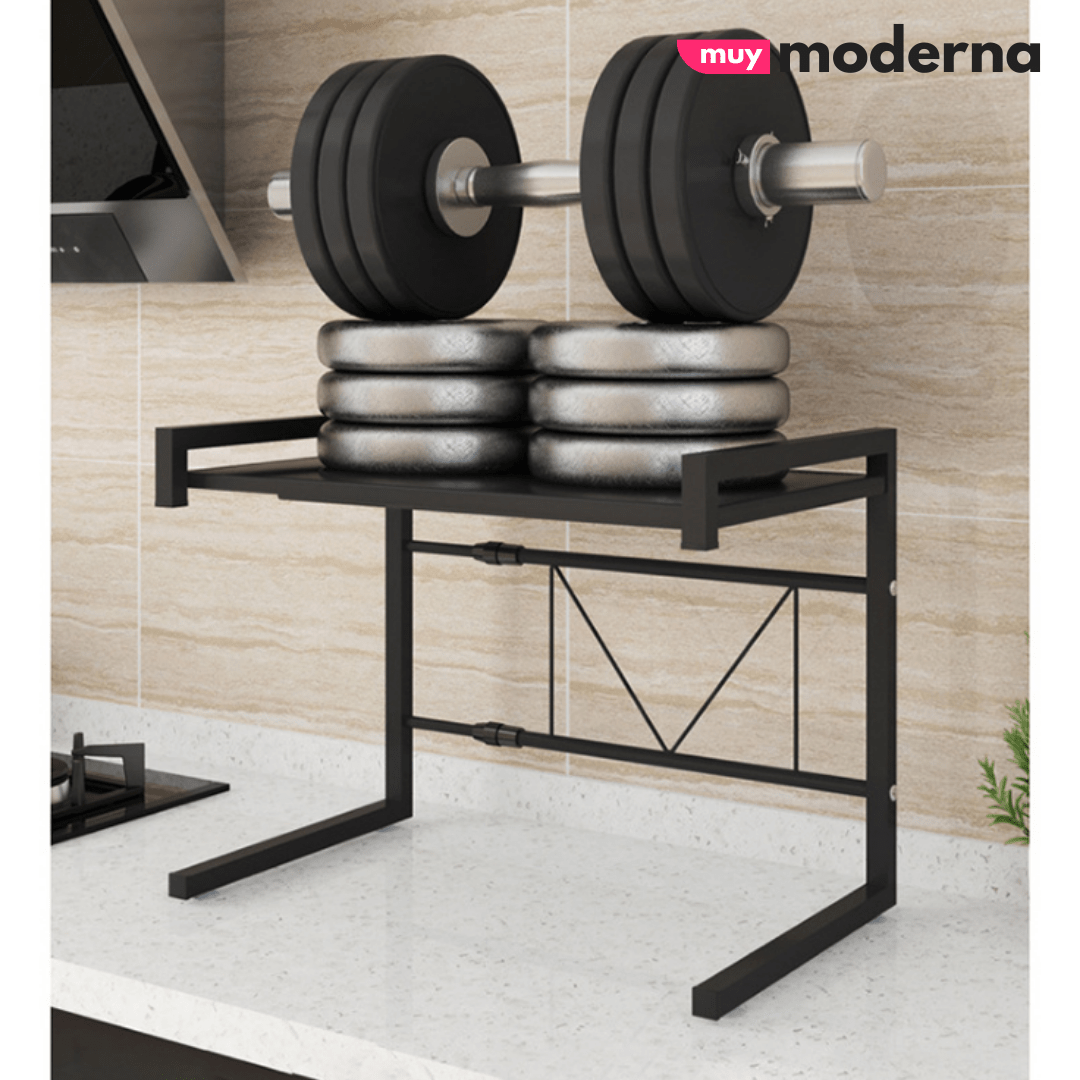 Estante Organizador Extensible Para Hornos y Microondas - Muy Moderna Uruguay