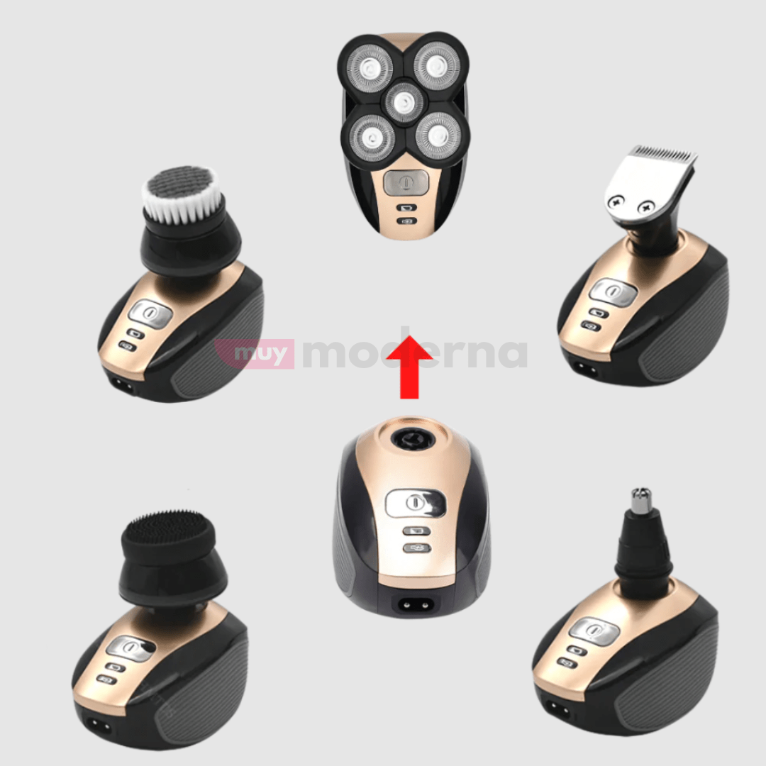Afeitadora Multifunción 5 en 1 para Barba y Cabello - Muy Moderna Uruguay