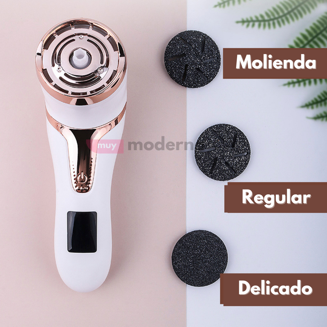 Kit Eliminador de Callos Recargable con Accesorios