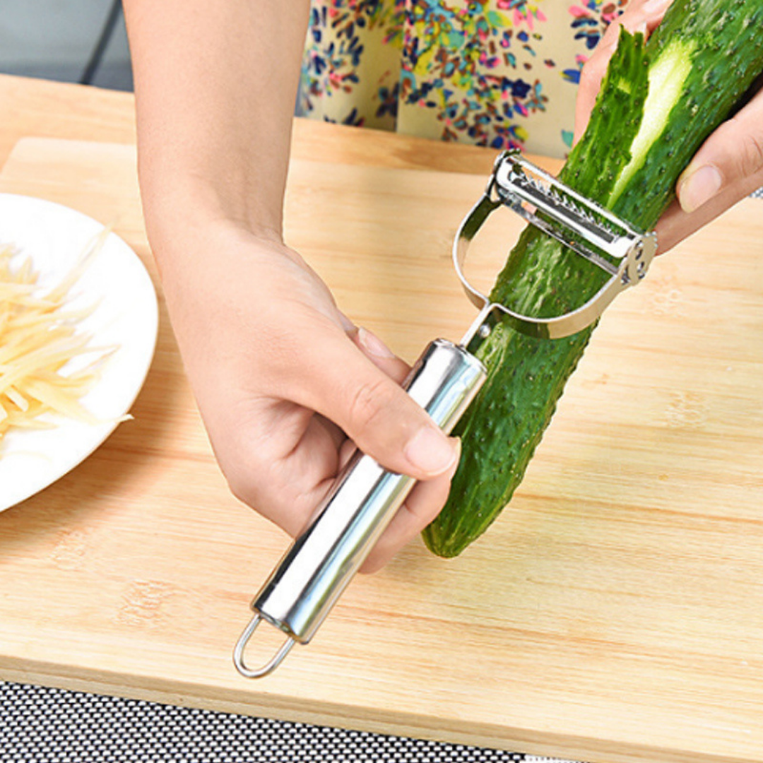 Pelador Multifunción de Doble Cuchilla