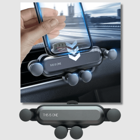 Soporte Celular para Auto por Gravedad - Muy Moderna Uruguay