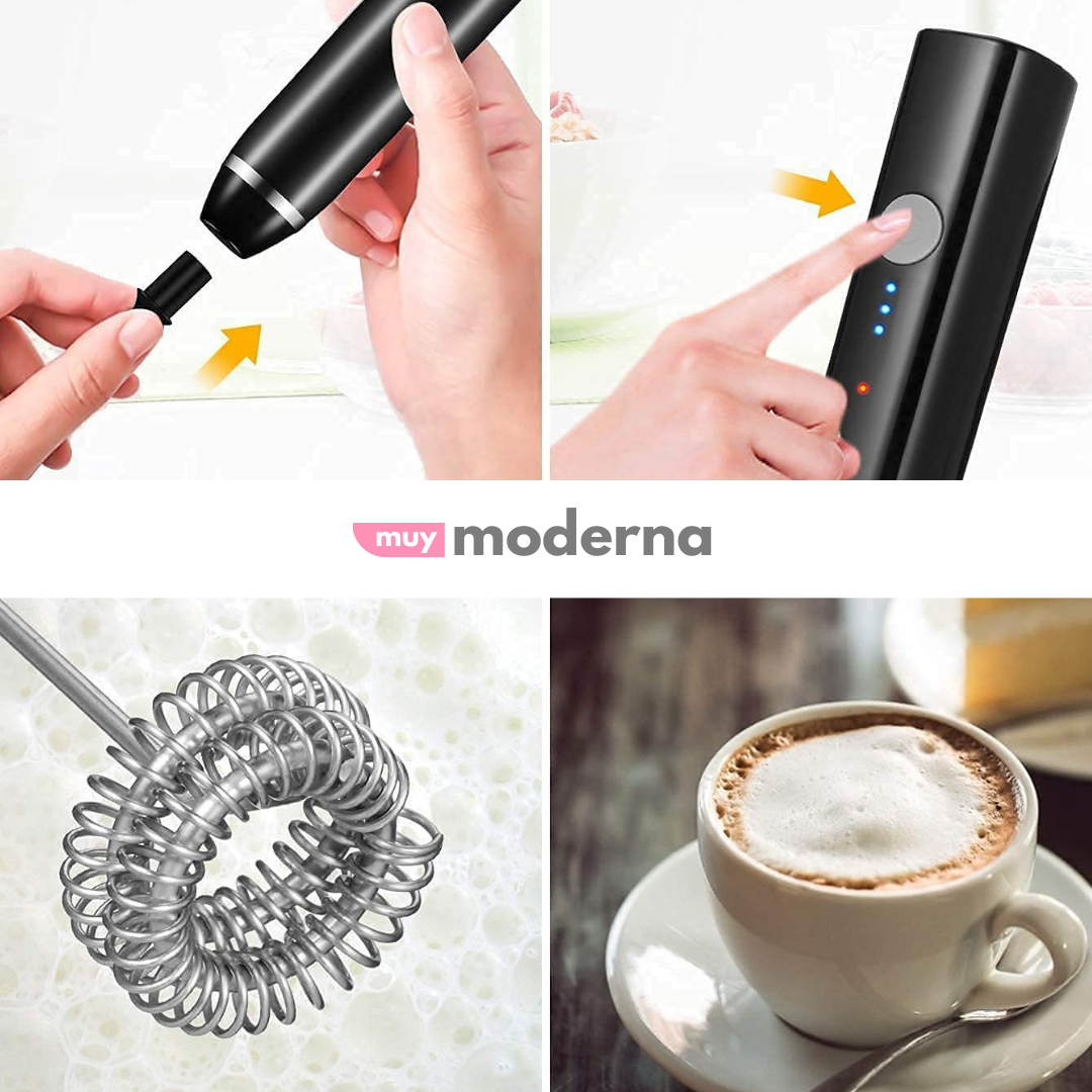 Batidora Recargable USB Espumante