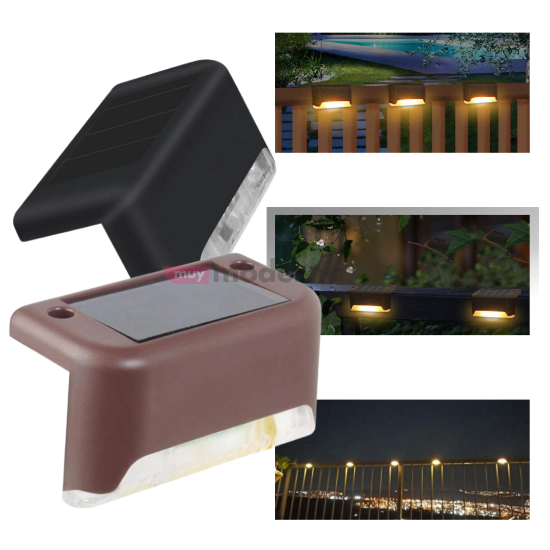 Luces Ecológicas para Escalera de Luz Cálida (4 unidades)