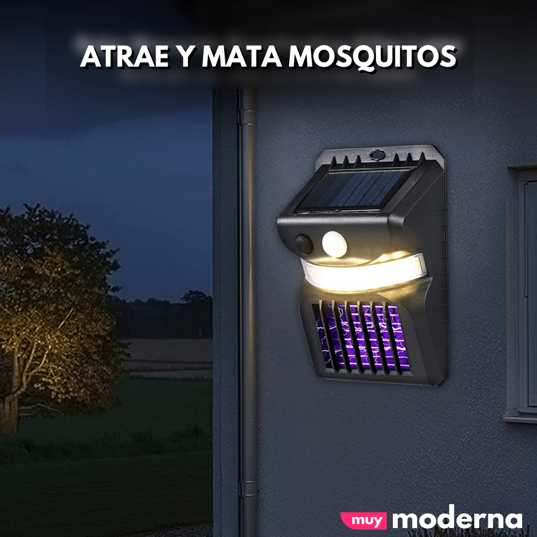 Foco de Pared Anti Mosquitos Insectocutor - Muy Moderna Uruguay