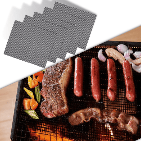Rejillas de Teflón Antiadherente para Parrilla (5 Unidades) - Muy Moderna Uruguay