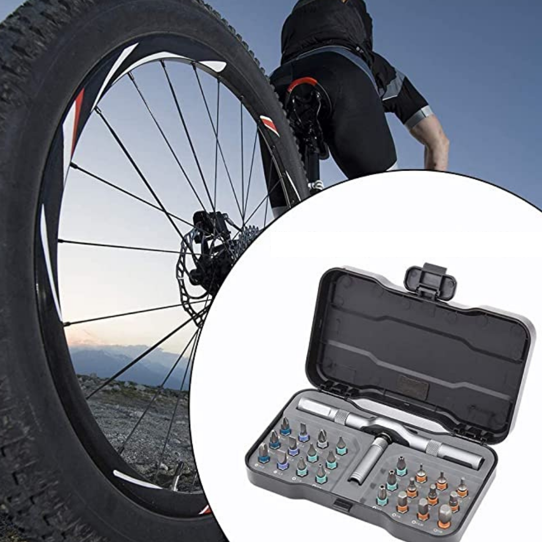 Juego De 24 Puntas Magnéticas Con Destornillador