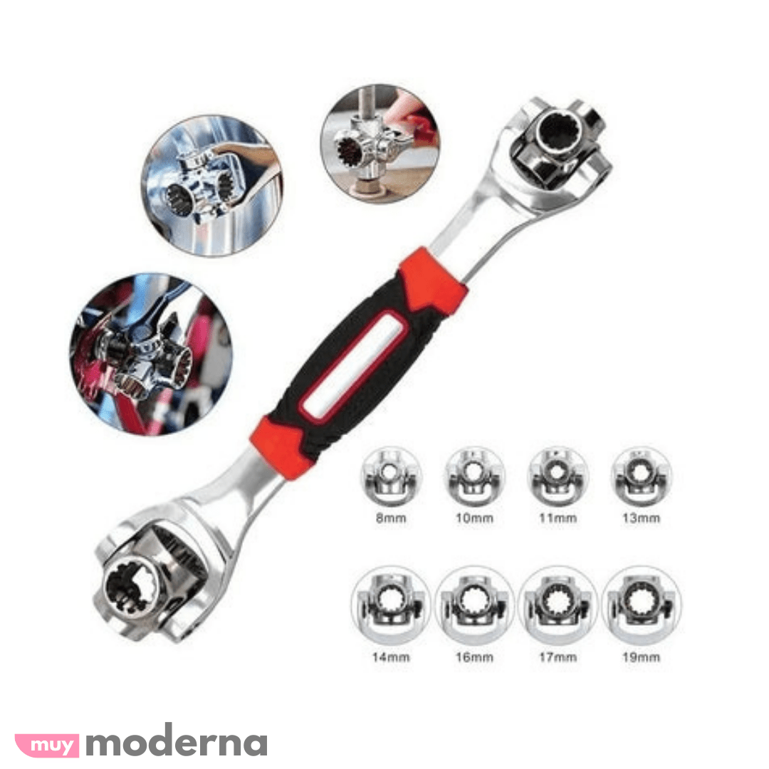 Llave Universal Wrench 48 en 1 - Muy Moderna Uruguay