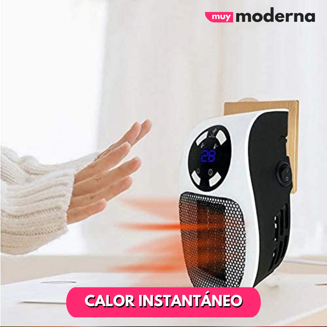 Calefactor Portable Heater con Control Remoto