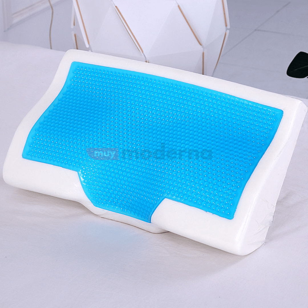 Almohada Cervical Premium Inteligente con Memoria y Gel Fresco - Muy Moderna Uruguay