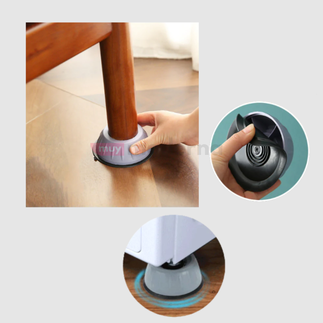 Soportes Estabilizadores de Lavarropas (4 unidades)