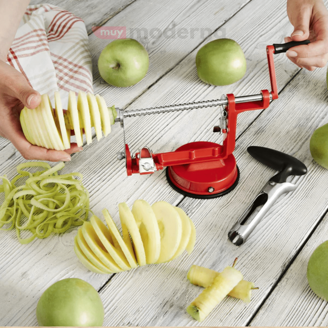 Pelador Giratorio Apple Peeler - Muy Moderna Uruguay