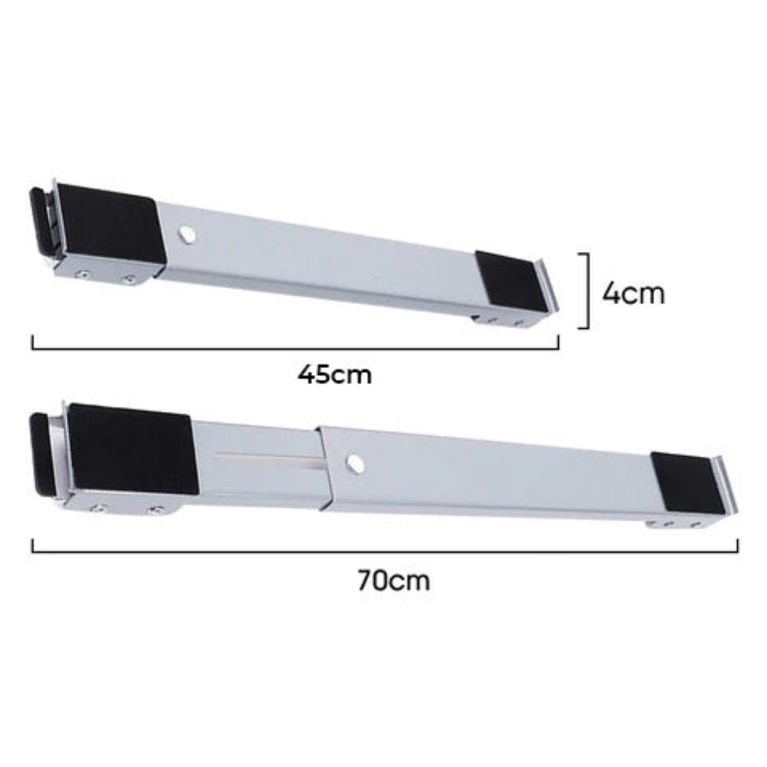 Bases Metálicas con Ruedas para Muebles y Electrodomésticos