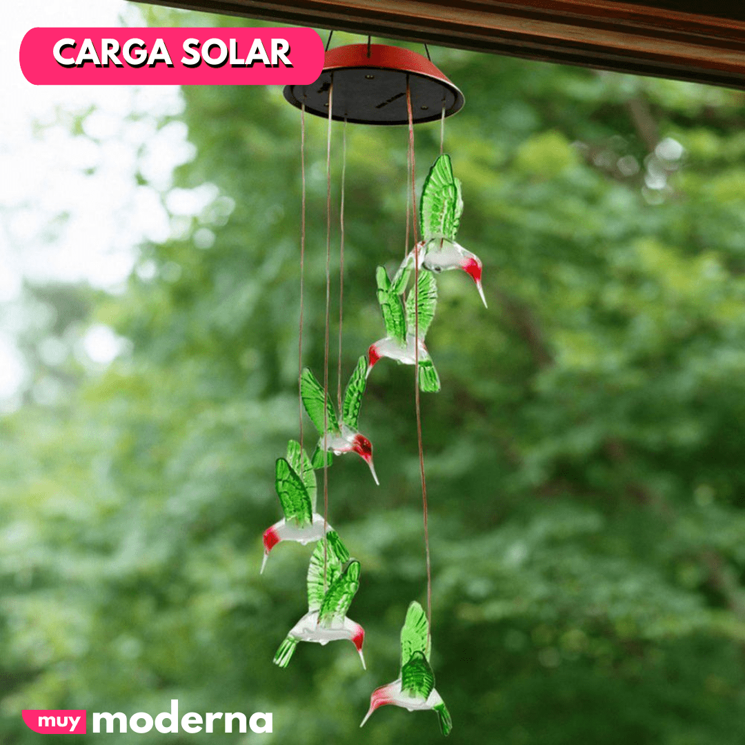 Llamador de Ángeles LED Solar - Muy Moderna Uruguay