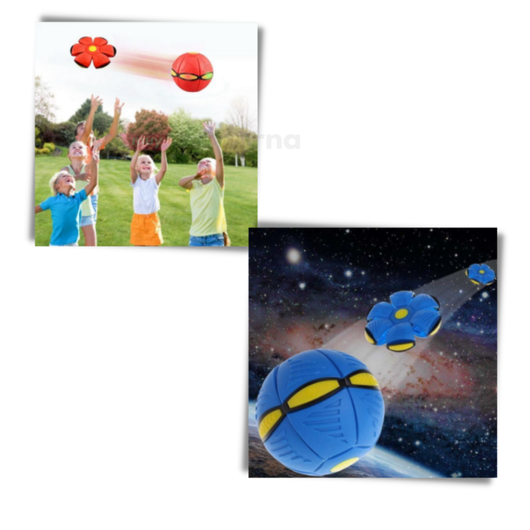 Pelota Mágica Saltarina Plegable - Muy Moderna Uruguay