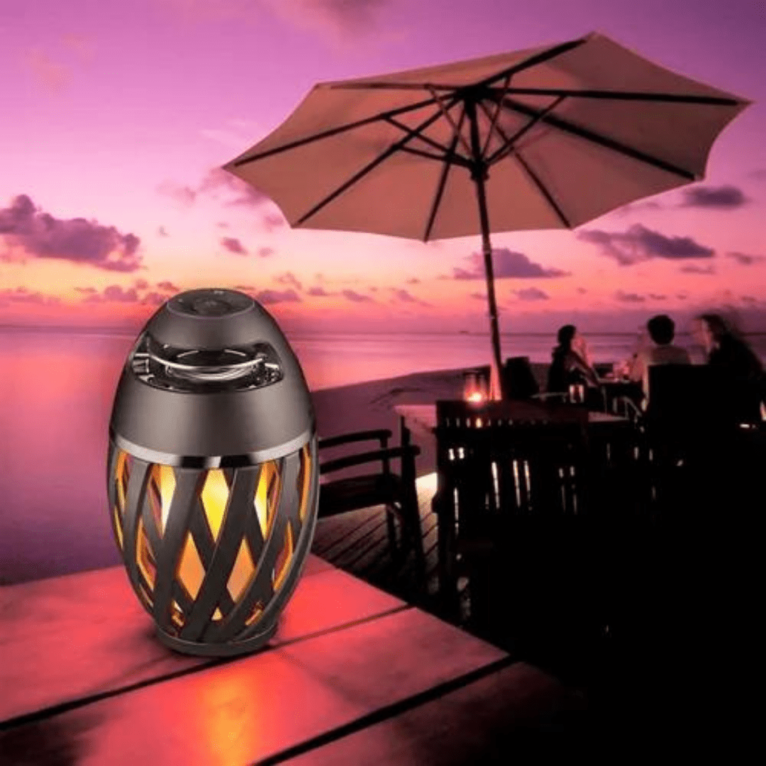 Parlante Bluetooth Tipo Antorcha LED - Muy Moderna Uruguay