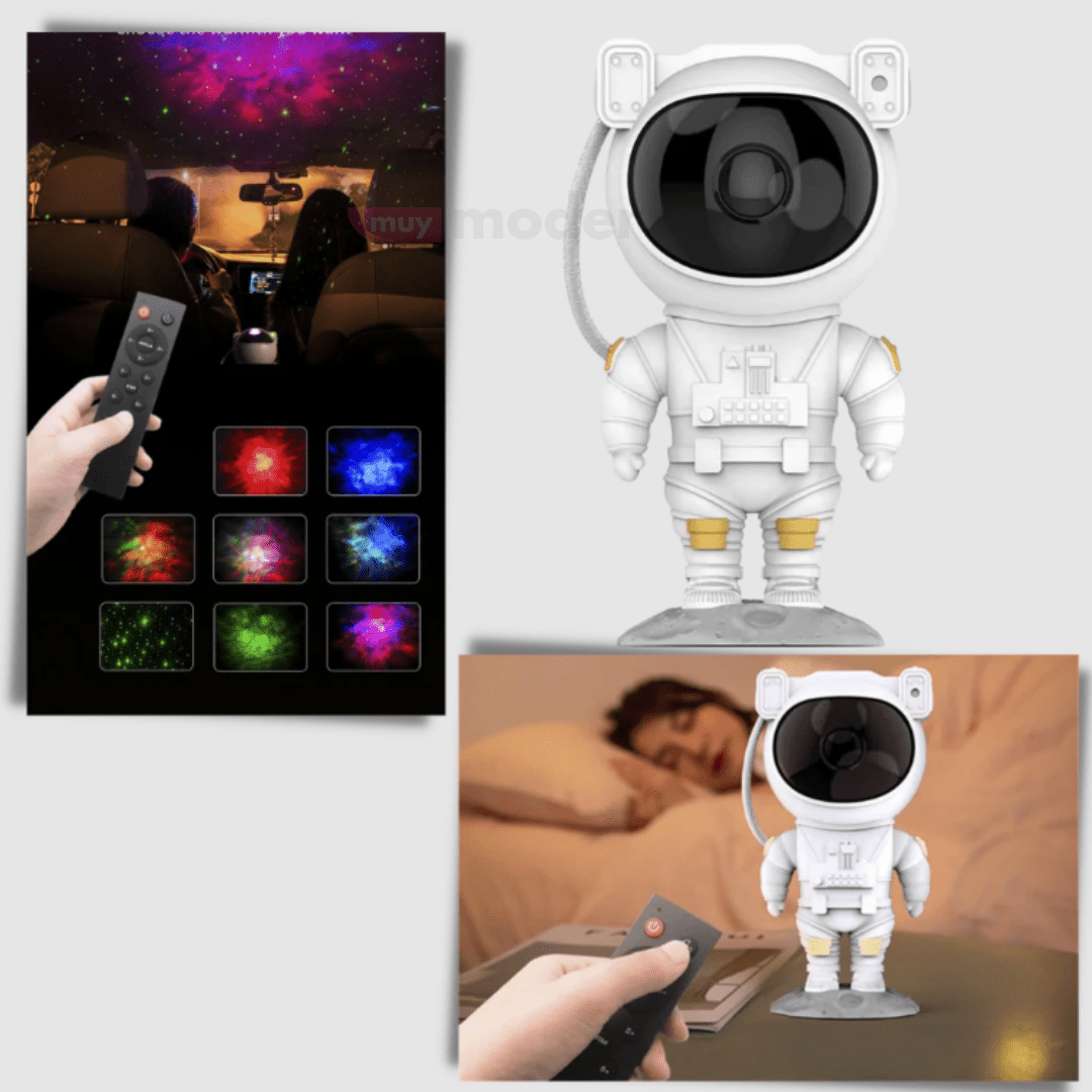 Astronauta Proyector de Galaxia - Muy Moderna Uruguay