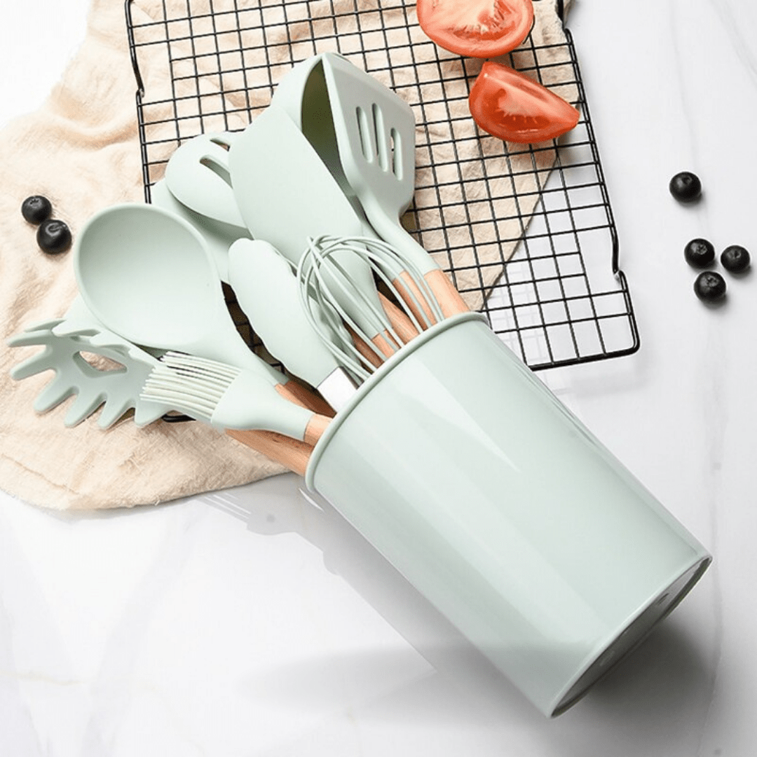 Set de 12 Utensilios Anti - Adherentes Menage - Muy Moderna Uruguay