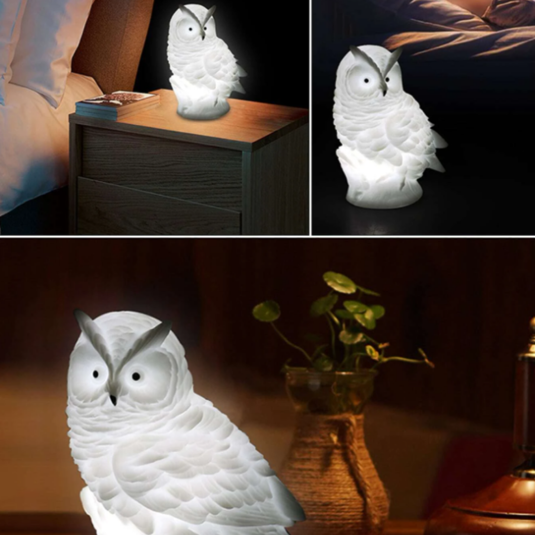 Veladora de Búho LED Inalámbrica