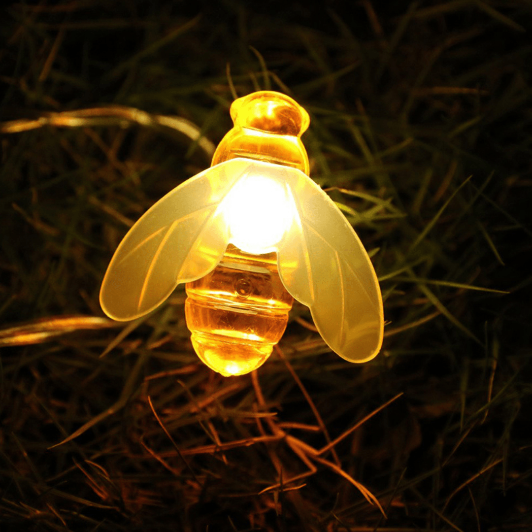 Guía De Abejas LED Solar para Jardín 5mts - Muy Moderna Uruguay