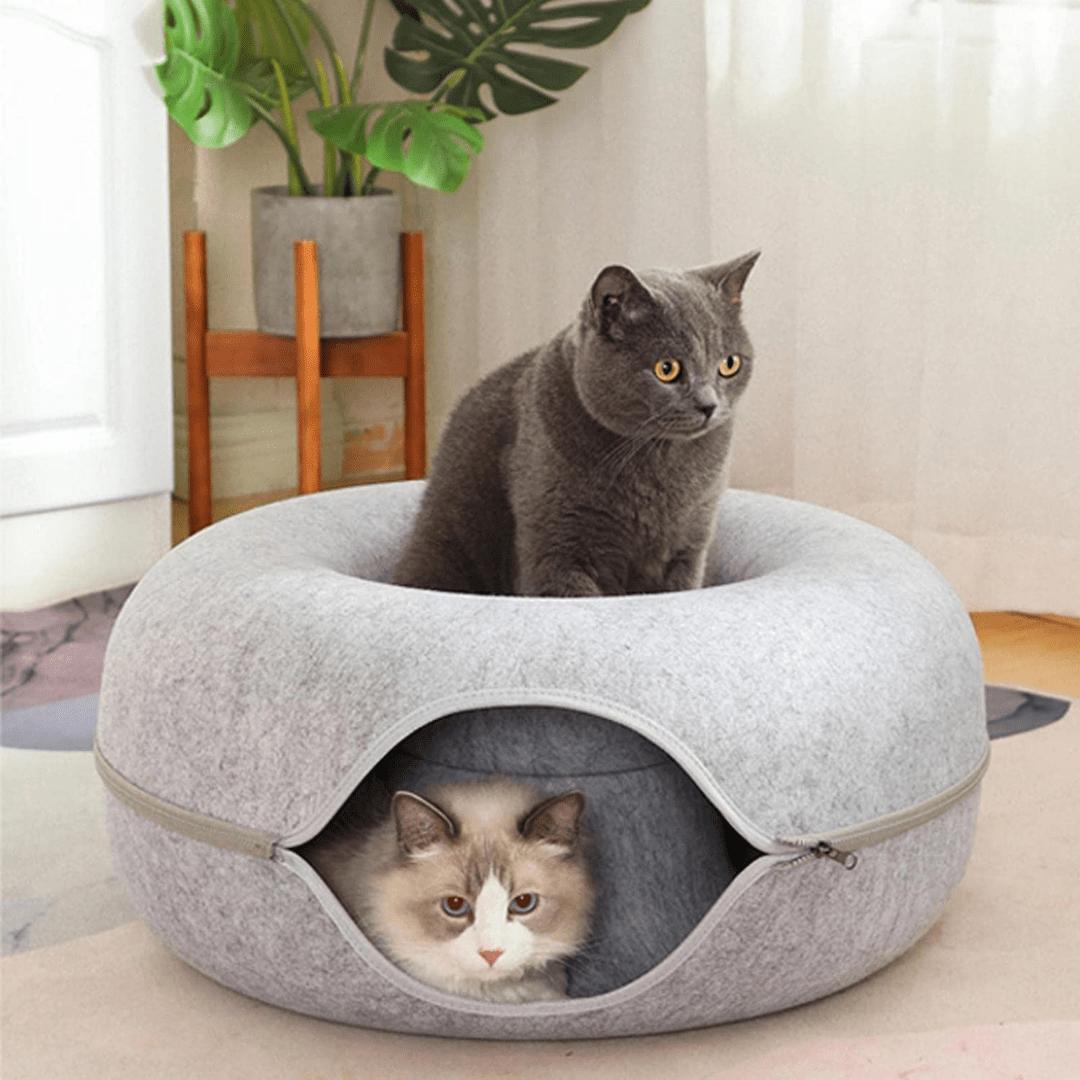 Cama Túnel para Gatos Diversión Asegurada - Muy Moderna Uruguay