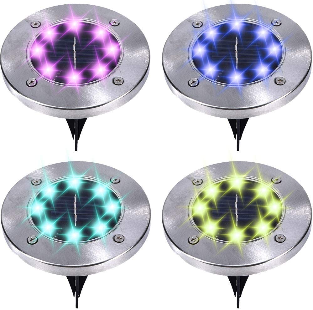 Set x4 Iluminadores Ecológicos para Jardín (4 unidades)