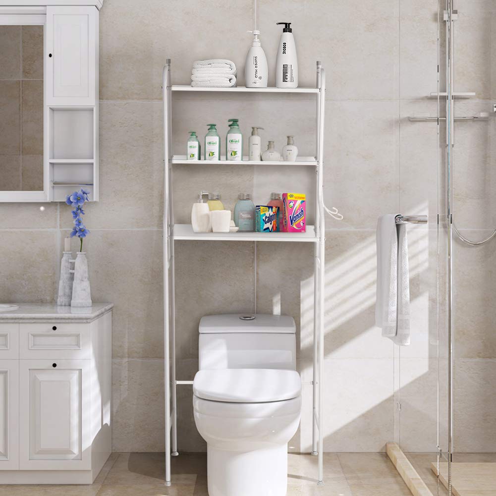 Estantería Triple de Baño Multifuncional